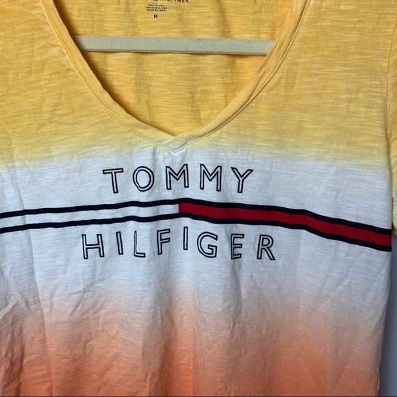Tommy Hilfiger Tie dye Ombré top - Picture 7 of 8